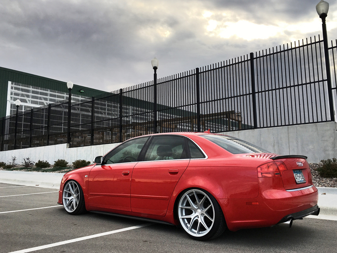Audi B7 S4 with Relak style side skirts
