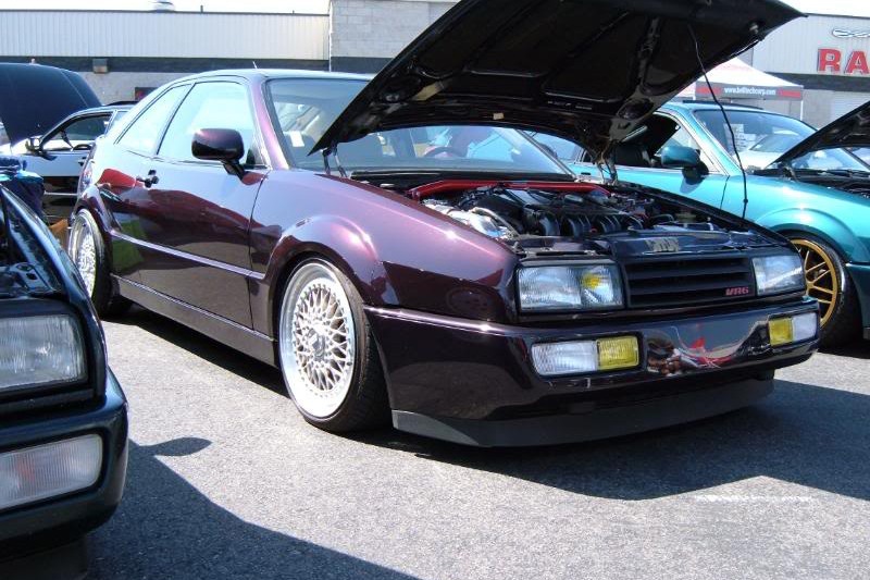 VW Corrado with ABT smoothed side skirts