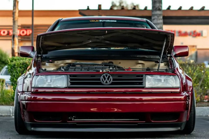 Volkswagen MK3 GTI Golf Cabrio front bumper body styling