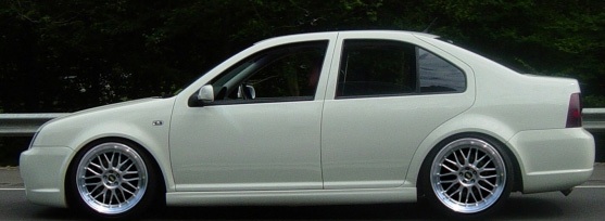 Volkswagen MK4 Jetta / Bora Votex style side skirt profile